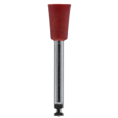 3-Step Porcelain and Metal Diamond Polishers, # 2, Medium, Mauve, RA, Cup, 6/Pk