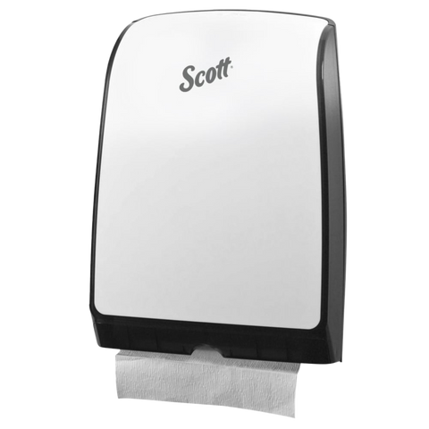 Scott, Slimfold?Towel?Dispenser, White, 9.83" x 13.67" x 2.88", 34830