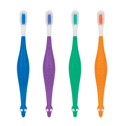 Smilegoods Y301 Dinosaur Toothbrush 72/box Toothbrush Stands On Its Own Four Feet, 7045269
