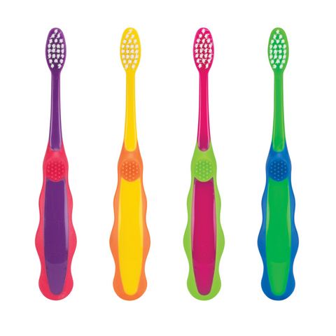 Smilegoods Y231 Child Toothbrushes Extra-Soft End-Rounded Dupont Tynex Bristles In An Easy-Grip , 7045255