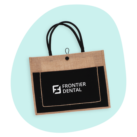 The Smile Stasher tote