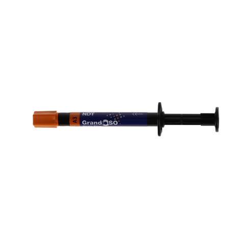 GrandioSO Heavy Flow Universal Restorative, Light-Cure, Syringe Refill, 2 g, High Viscosity, A3, 2/Pk, 2686