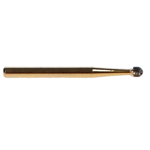 Carbide Bur, FG, T&F, # 7004, Round, 100/Pk, TF7004-100