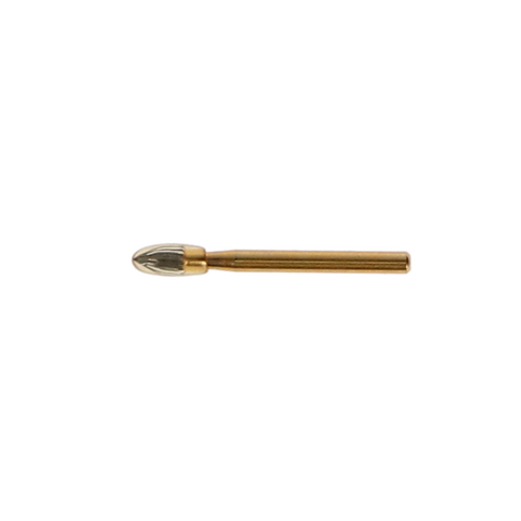 Carbide Bur, FG, T&F, # 7104, Flame, 100/Pk, FG7104100