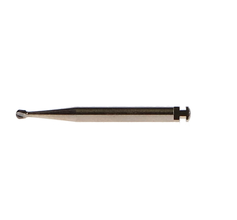 Surgical Carbide Bur, RAOS, # 4, Round, 1.4 mm, 10/Pk, RA4SL-10