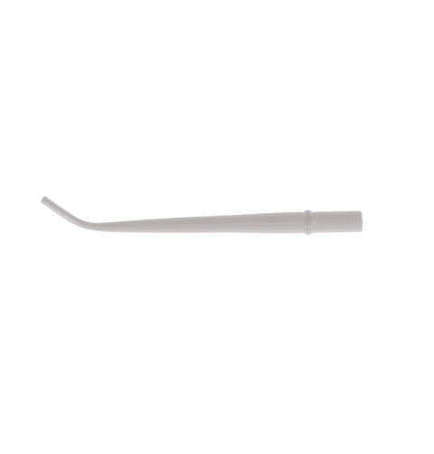 OralSurge Disposable Surgical HVE Aspirator Tips, Plastic, 1/8", White, 25/Pk, 8020