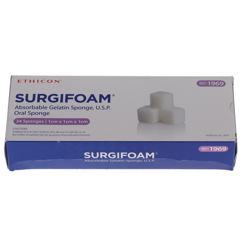 Surgifoam Gelatin Sponge, 24/Pk, 1969