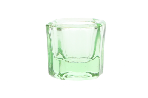 Glass Dappen Dishes, Green, 1/Pk, AC113