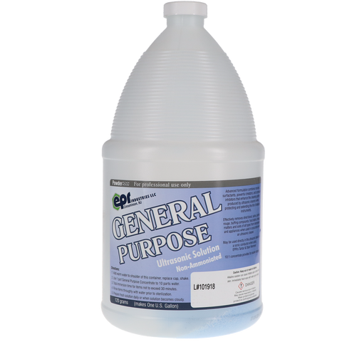 Ultrasonic General Purpose Cleaner, Powder, 1 Gal Bottle, 1/Pk, IC241