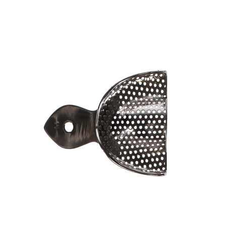 Metal Impression Tray Perforated  8, 40-1080, Impression Material, Trays-Impression Trays