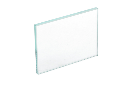 Glass Mixing Slabs Rounded Edges 4" x 2.5" x 0.25", 78510, Cements & Liners, Accessories-Mixing Pads & Slabs