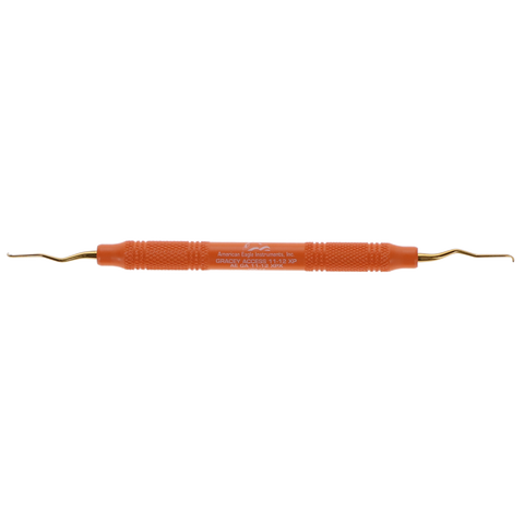 Gracey Access Curette, XP, # 11-12, Posterior Mesial, EagleLite Handle, Resin, 3/8", Orange, 1/Pk, AEGA11-12XPX