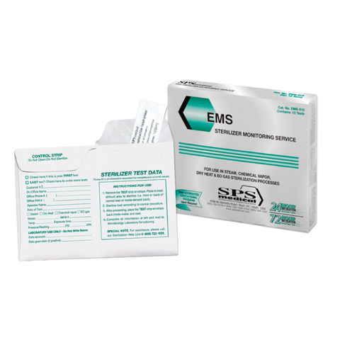 Econo Mail-In Sterilizer Monitor Service 52/Bx, EMS-052 (Exp. 02/28/25)