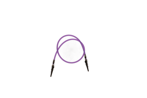 Plastic Non-Stretch Bib Clips, Purple, 3/Pk, BCNPU