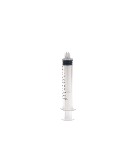 Luer Lock Type Endodontic Irrigation Syringes, 12 cc, 100/Pk, EN12CC