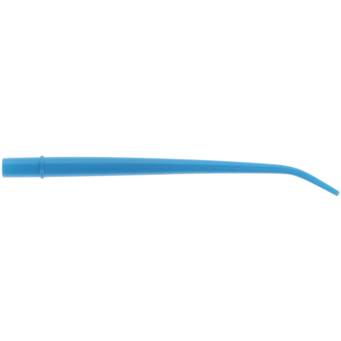 Disposable Surgical Aspirator Tips, Plastic, Regular, 1/16", Blue, 25/Pk, ASP16