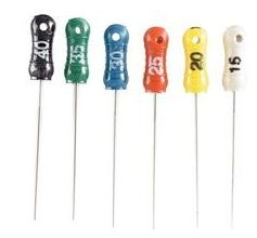 Finger Plugger with Plastic Handle, Stainless Steel, 21 mm, # 20, 6/Pk, EN-FP2120