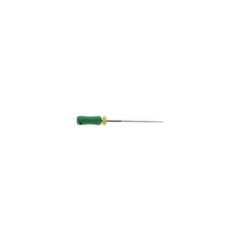 Hedstrom Files, Stainless Steel, 25 mm, # 35, Green, 6/Pk
