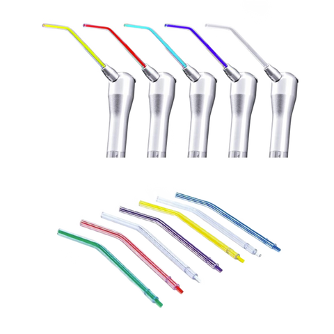 Crystal Tip Type Plastic Core Air/Water Tips Rainbow 1600/Pk, AWPCT, Infection Control, Air - Water Syringe Tips