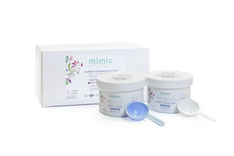 Mimic VPS Impression Putty Regular Set 300 ml, VPS-PR, Impression Material, VPS Material/Vinyl Polysiloxane