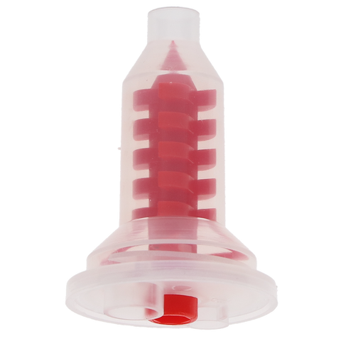 VPS Impression Material Dynamic Mixing Tips, Red (Penta), 50/Pk, DYNR