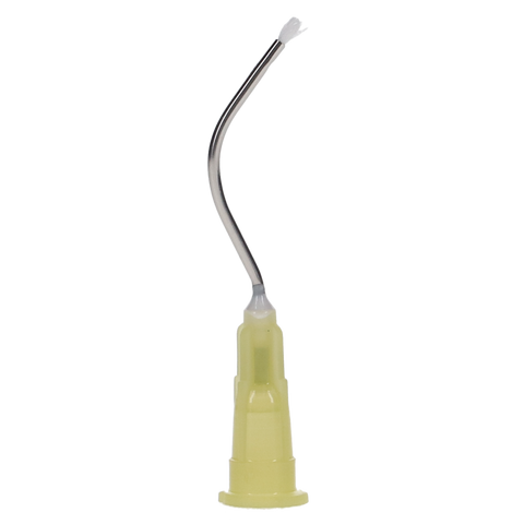 Stat-Flo Hemostatic Pre-Bent Tips 19 Ga Yellow, 312100, Retraction Materials, Hemostatic Solutions