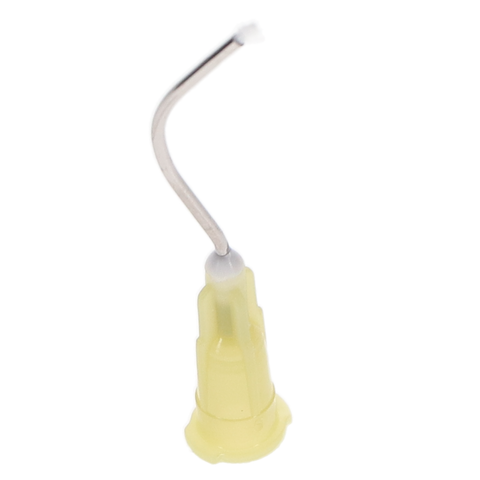 Stat-Flo Hemostatic Pre-Bent Tips 19 Ga Yellow, 312102, Retraction Materials, Hemostatic Solutions