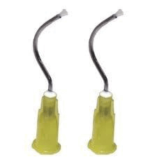 Stat-Flo Hemostatic Infusor Pre-Bent Tips, 19 Ga, Yellow, 500/Pk, 312105