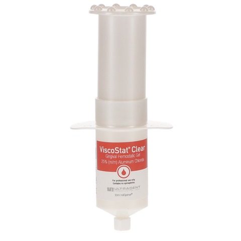 ViscoStat Clear Gingival Hemostatic Gel, IndiSpense Syringe Refill, 30 ml, 1/Pk, 6408