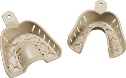 Master Tray Disposable Impression Trays, # 5, Small, Upper, 12/Pk, 011215-000