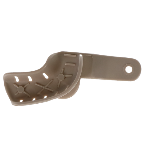 Master Tray Disposable Impression Trays, # 8, Partial, Upper Right and Lower Left, 12/Pk, 011218-000, (Discontinued)