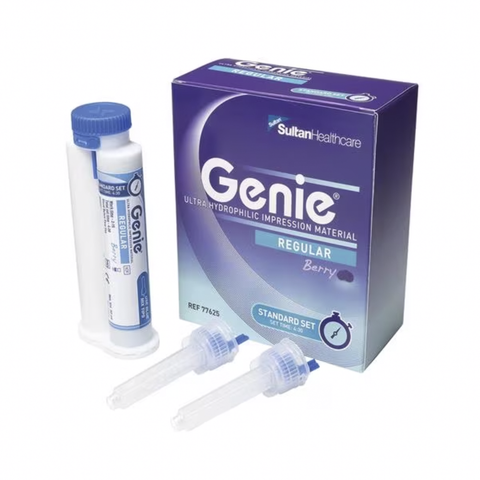 Genie VPS Impression Material, Regular Body, Standard Set, 50 ml, 2/Pk, 77625