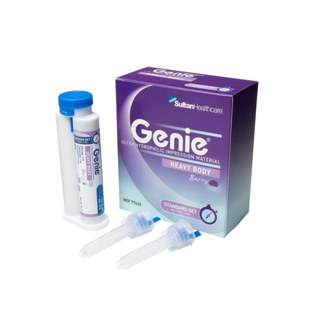 Genie VPS Impression Material, Heavy Body, Standard Set, 50 ml, 2/Pk, 77635