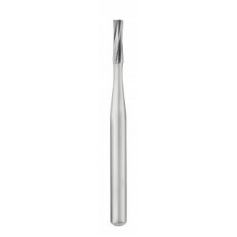 Standard Operative Carbide Burs, FG, Straight Flat End Fissure, # 57, 100/Pk, 13057