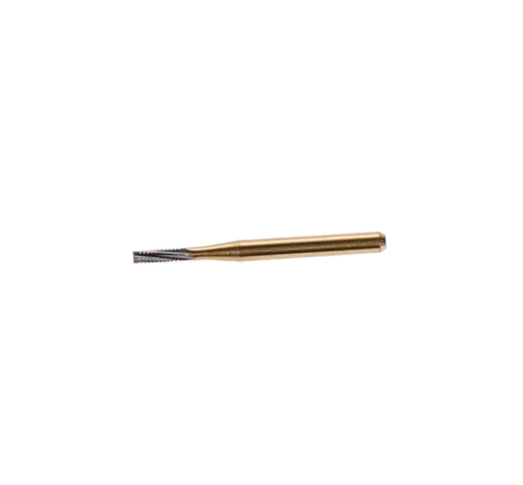 Great White Gold Series Carbide Burs FG Straight Cross Cut Fissure, 13091, Burs & Diamonds, Specialty Burs