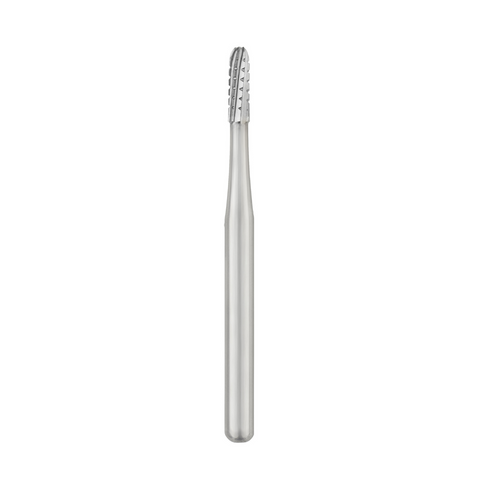 Standard Operative Carbide Burs, FG, Straight Round End Cross Cut Fissure, # 1558, 100/Pk, 13580