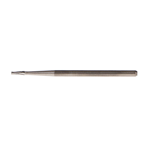 Standard Operative Carbide Burs, HP, Taper Flat End Cross Cut Fissure, # 702, 10/Pk, 14889