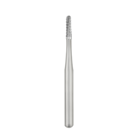 Standard Operative Carbide Burs, FG, Straight Round End Cross Cut Fissure, # 1557, 10/Pk, 15021