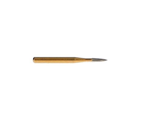 12-Blade Trimming & Finishing Carbide Burs, FG, Needle, # 7902, 5/Pk, 15093-5