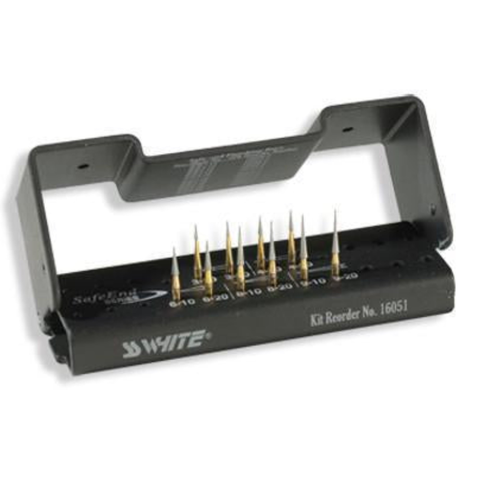Safe End Series, Trimming & Finishing Bur Kit, 10/Pk, 16051