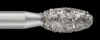 Piranha Diamond Burs FG Football, 379-023C, Burs & Diamonds, Dental Diamonds