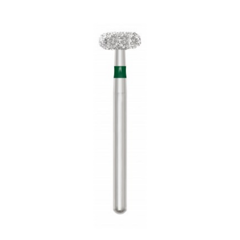 Revelation Diamond Burs, FG, Wheel, # 909, 4.2 mm, Coarse, Green, 5/Pk, 91026-5
