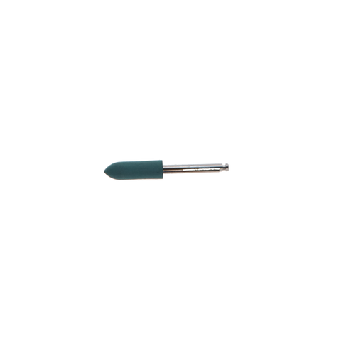 Greenie Polishers, Polishing, CA, Pointed Cylinder, # 050 (PC2), Green, 12/Pk, 0285