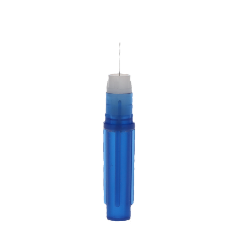 Monoject Needles, Plastic Hub, # 400, Ga 30, Short, Blue, 100/Pk, 400074