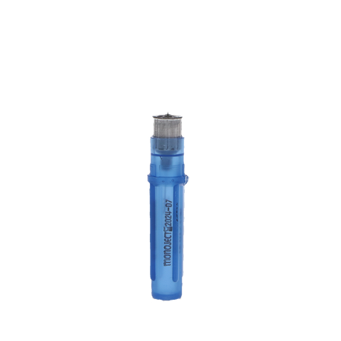 Monoject Needles, Metal Hub, # 401, Ga 30, Extra Short, Blue, 100/Pk, 401171