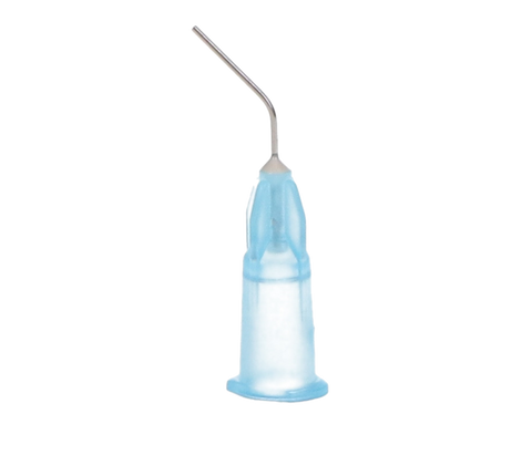 Pre-Bent Syringe Applicator Tips 25 Ga 1/2", 25B100, Cosmetic Dentistry, Accessories-Syringe Tips