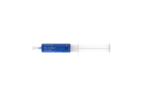 Etch-Rite Dental Etching Gel 38% Phosphoric Acid Jumbo Syringe Refill, ET-50R, Cosmetic Dentistry, Etching Gels