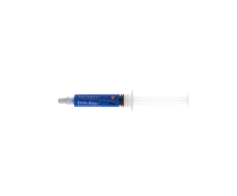 Etch-Rite Dental Etching Gel 38% Phosphoric Acid Syringe Refill, ET-6, Cosmetic Dentistry, Etching Gels