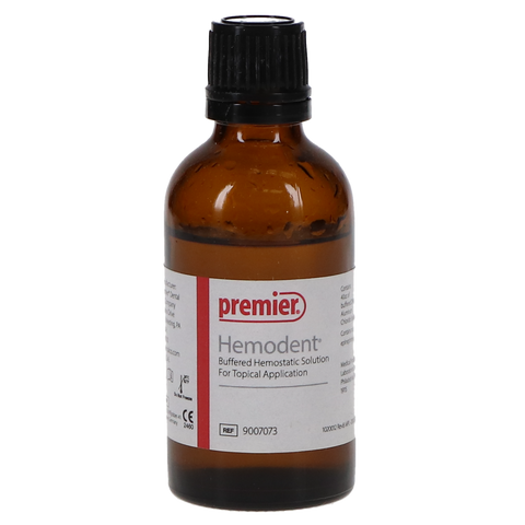 Hemodent Topical Hemostatic Solution Buffered Aluminum Chloride 40 cc, 9007073, Retraction Materials, Hemostatic Solutions