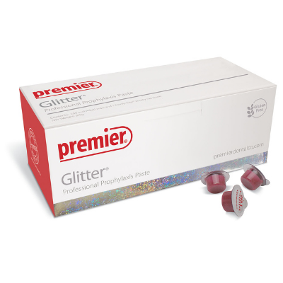 Glitter Prophy Paste, Fine, Mint, 200/Box, 9007400